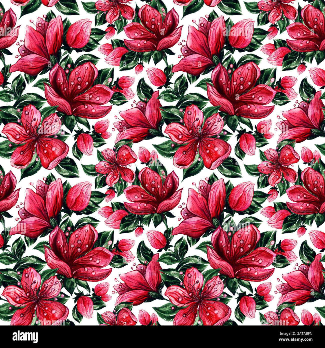 A Traditional Red Japanese House Background