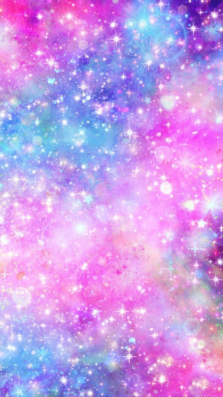 A Tranquil And Captivating Sunset Amongst The Stars Background
