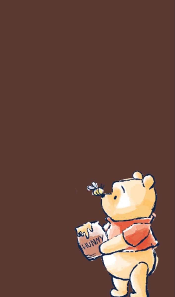 A Tranquil Moment With Winnie The Pooh. Background