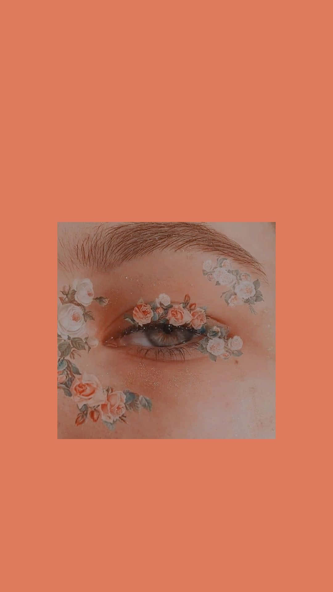 A Tranquil Pastel Art Hoe Aesthetic Featuring A Bright Sunflower Background