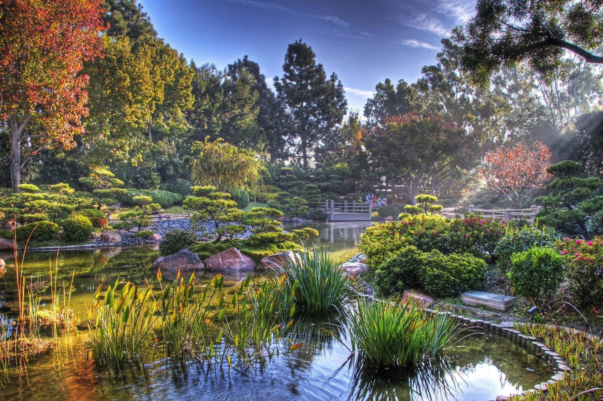 A Tranquil View Of A Japanese Desktop Background