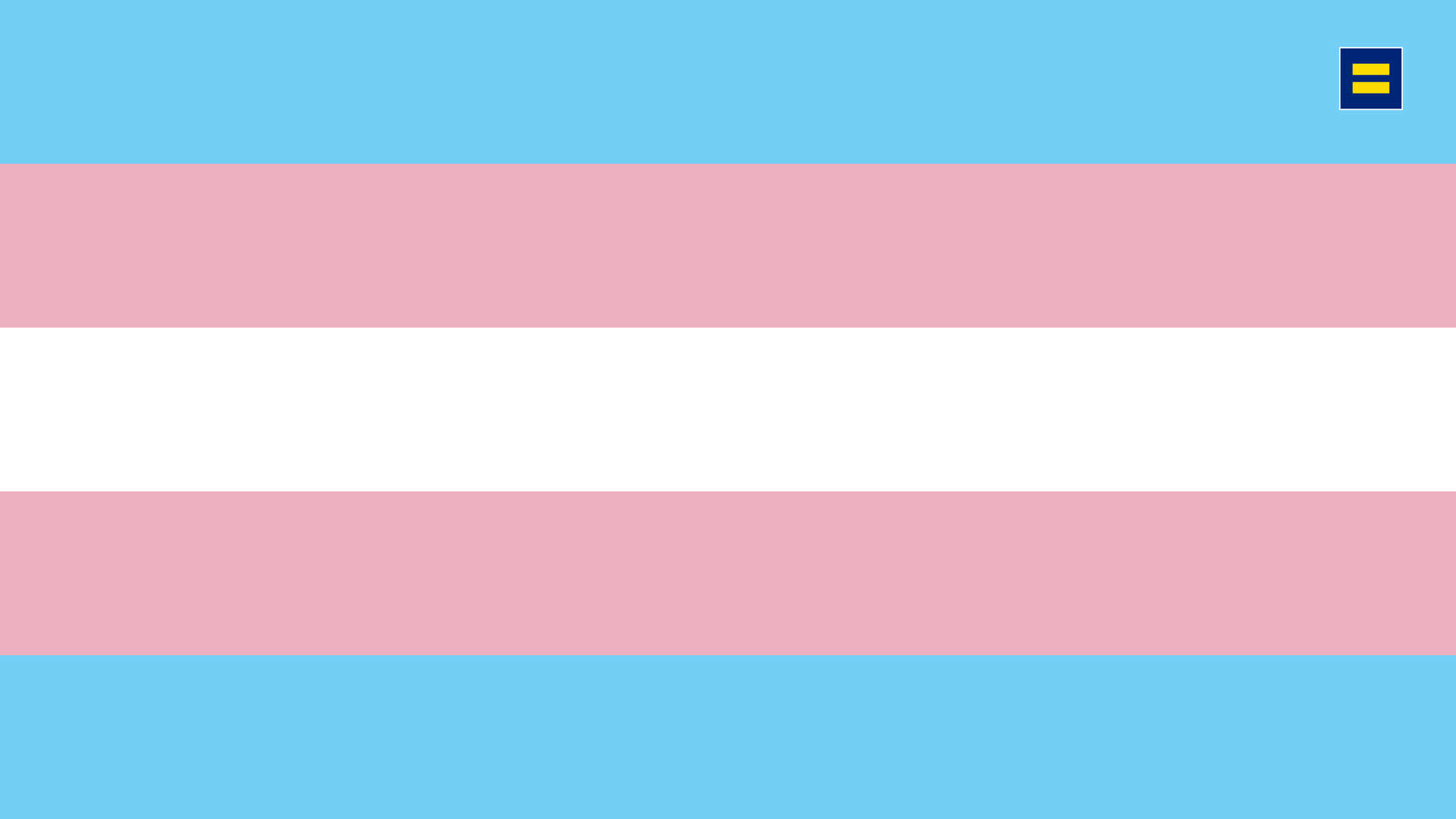 A Transgender Flag With A White And Blue Background Background