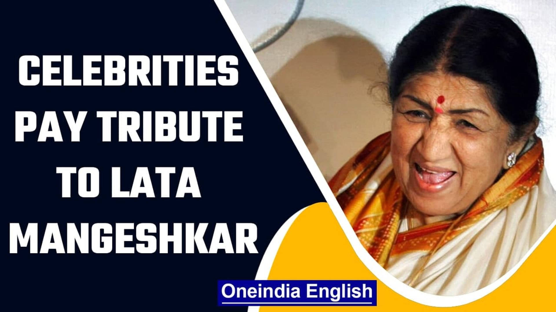 A Tribute To Lata Mangeshkar, The Nightingale Of India Background