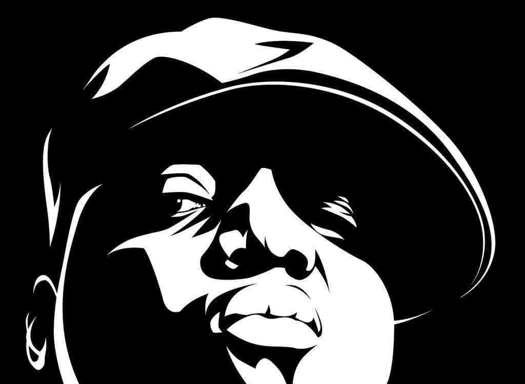 A Tribute To The Late Rapper Biggie Smalls Background