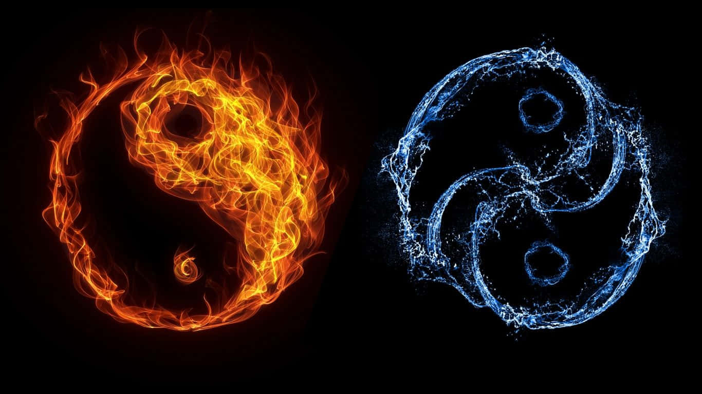 A Unique Pisces Emblem Background