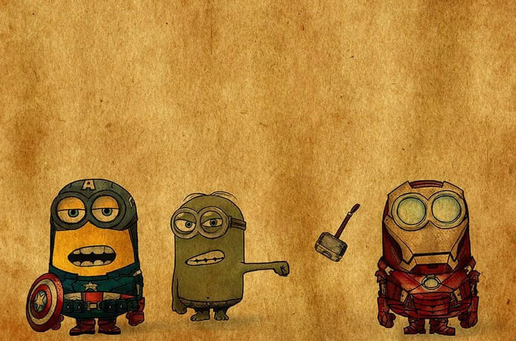 A Vast Assortment Of Beloved Cartoon Characters. Background