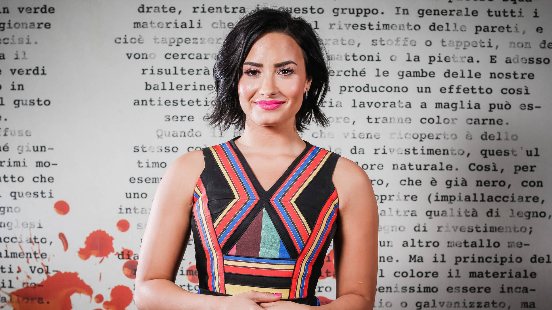 A Very Pretty Demi Lovato Background
