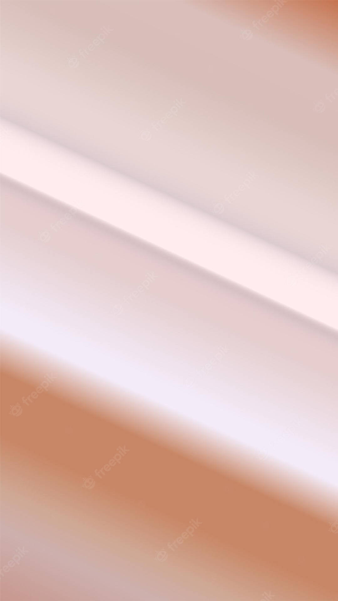 A Vibrant And Beautiful Rose Gold Ombre Wallpaper Background