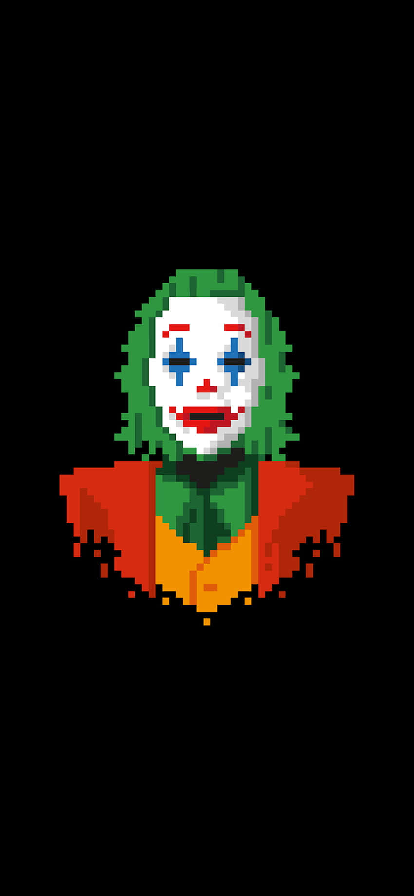 A Vibrant And Dark Look Into The Joker Aesthetic Background