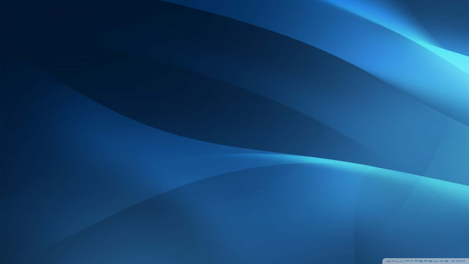 A Vibrant Blue Desktop Wallpaper