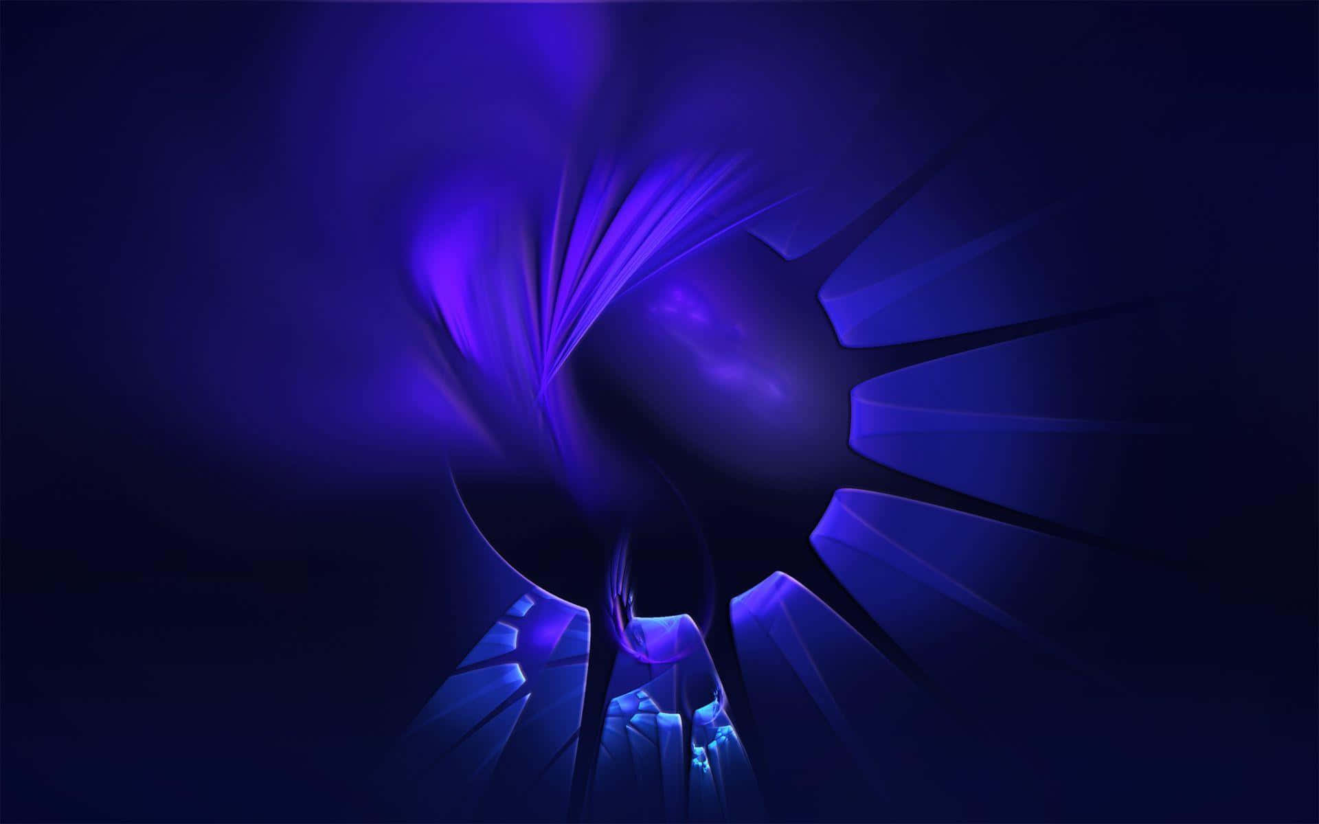 A Vibrant Blue Sky Captures The Beauty Of The Indigo Color Background