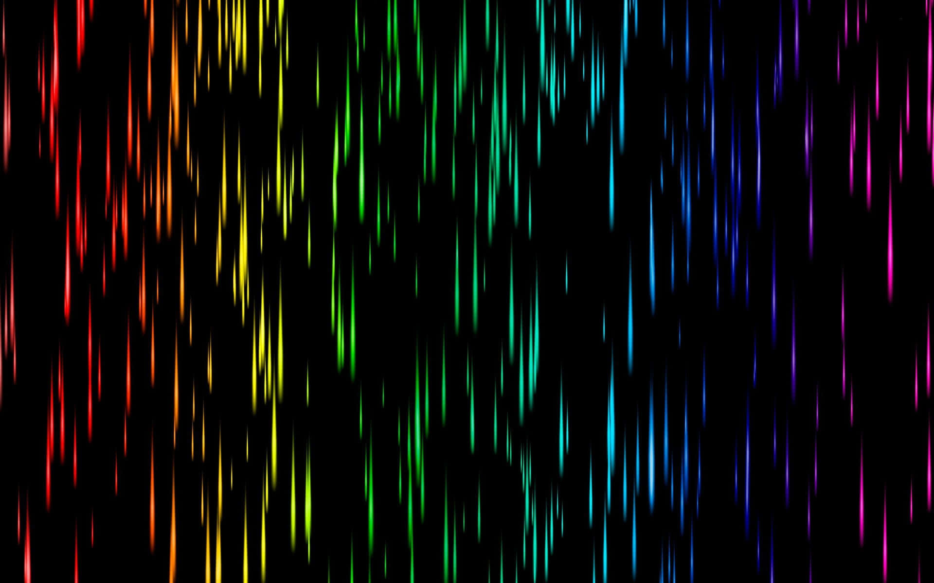 A Vibrant, Bold Black Rainbow Background