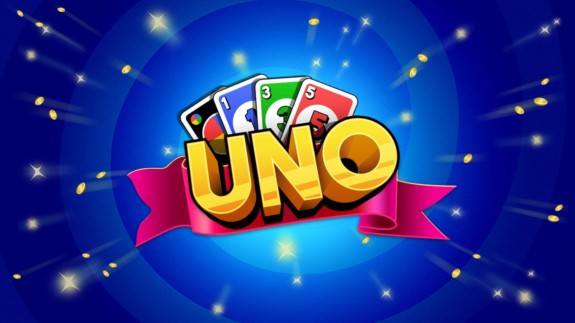A Vibrant Display Of Uno Cards Background