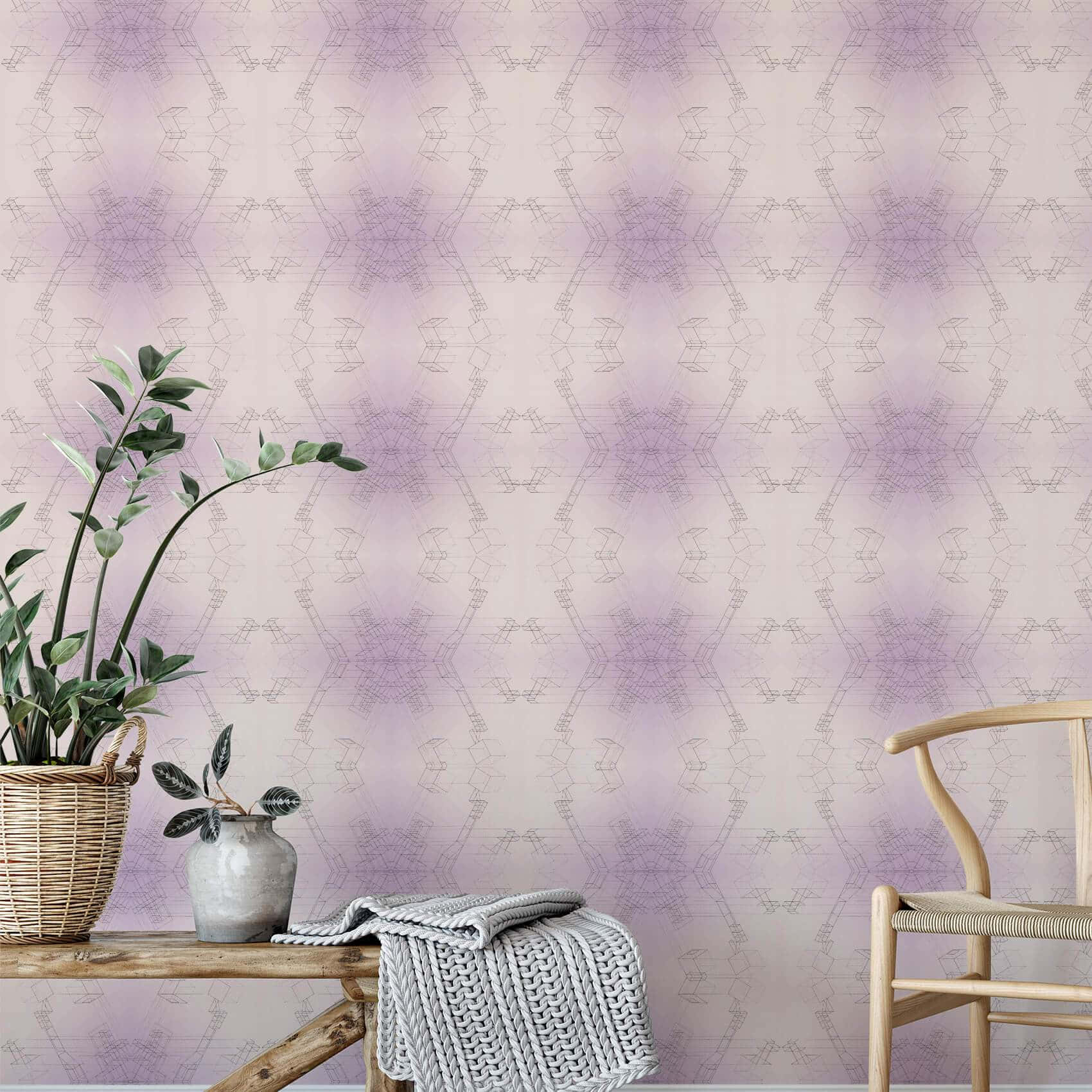 A Vibrant Lilac-colored Paper Texture Adding A Delicate Touch To Your Space.