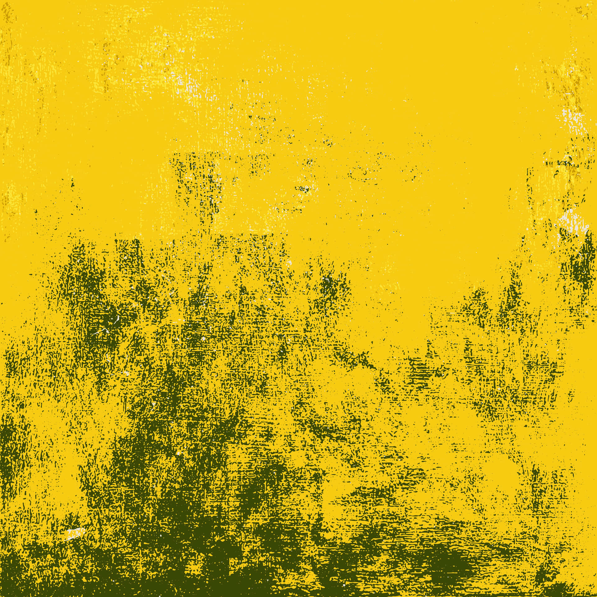 A Vibrant Mix Of Yellow And Grunge Creates An Eye-catching Visual Background