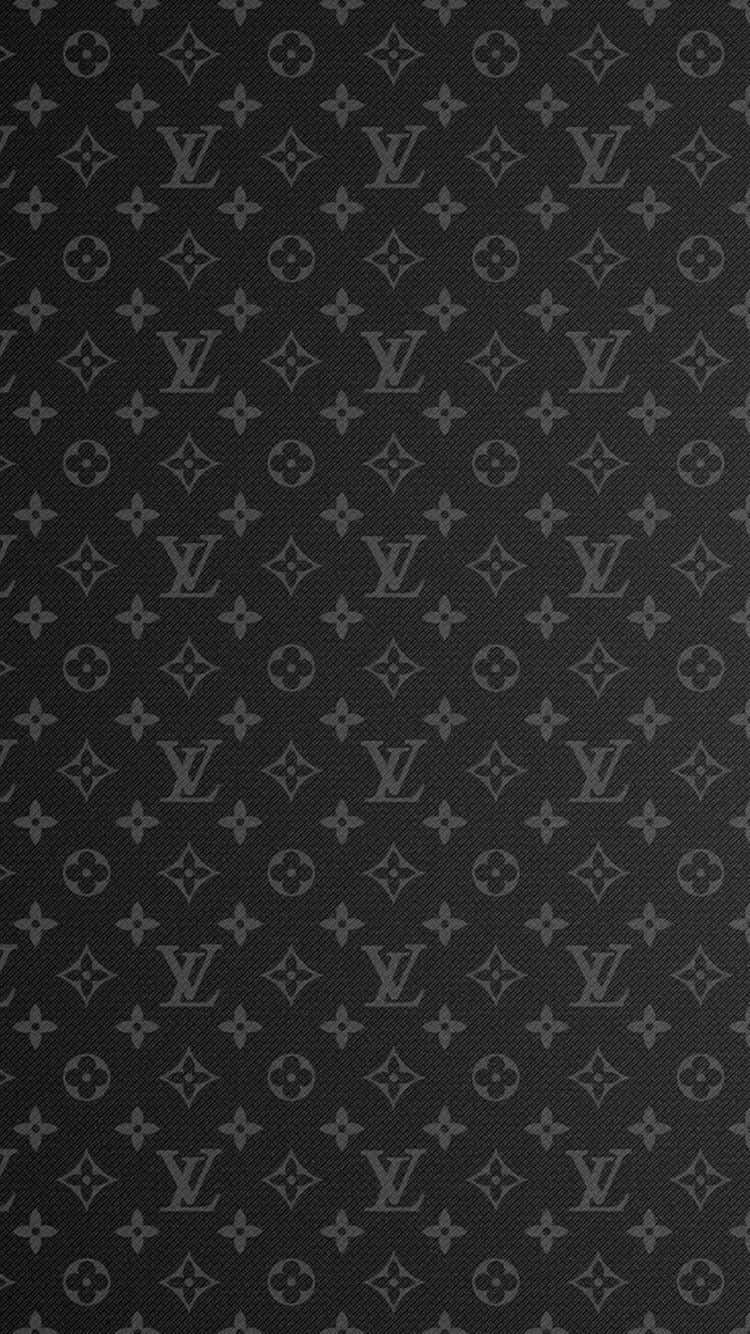 A Vibrant Pattern By Fashion Giant Louis Vuitton. Background