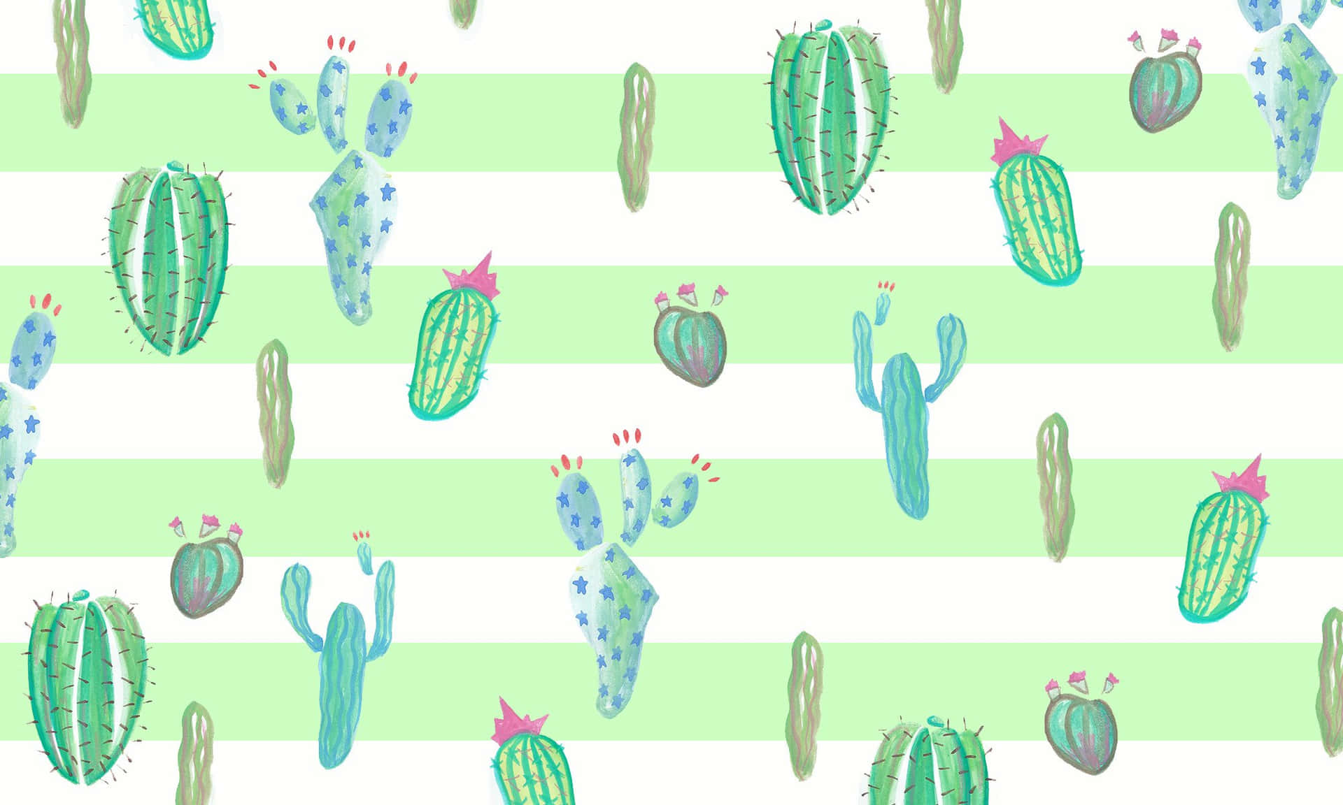 A Vibrant, Prickly Friend Background