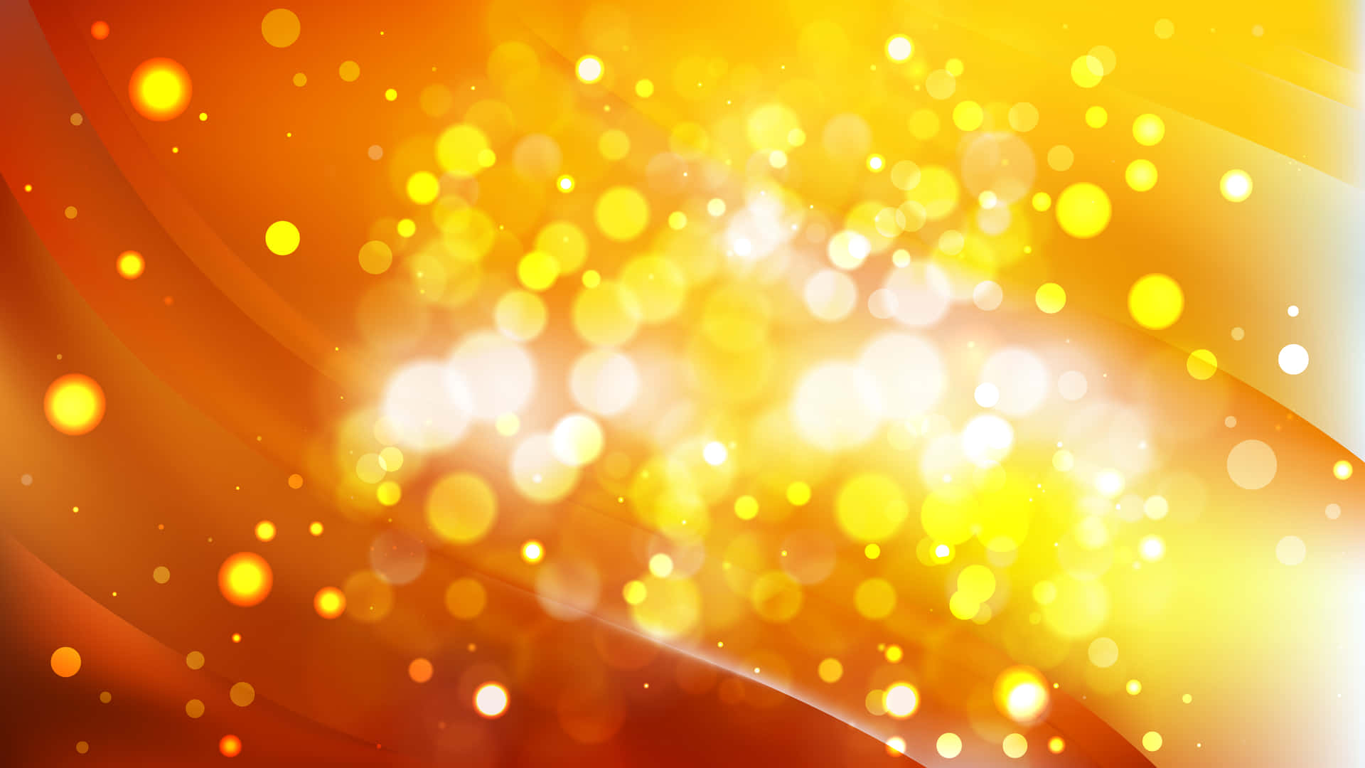 A Vibrant Sky Of Light Orange Hues Background
