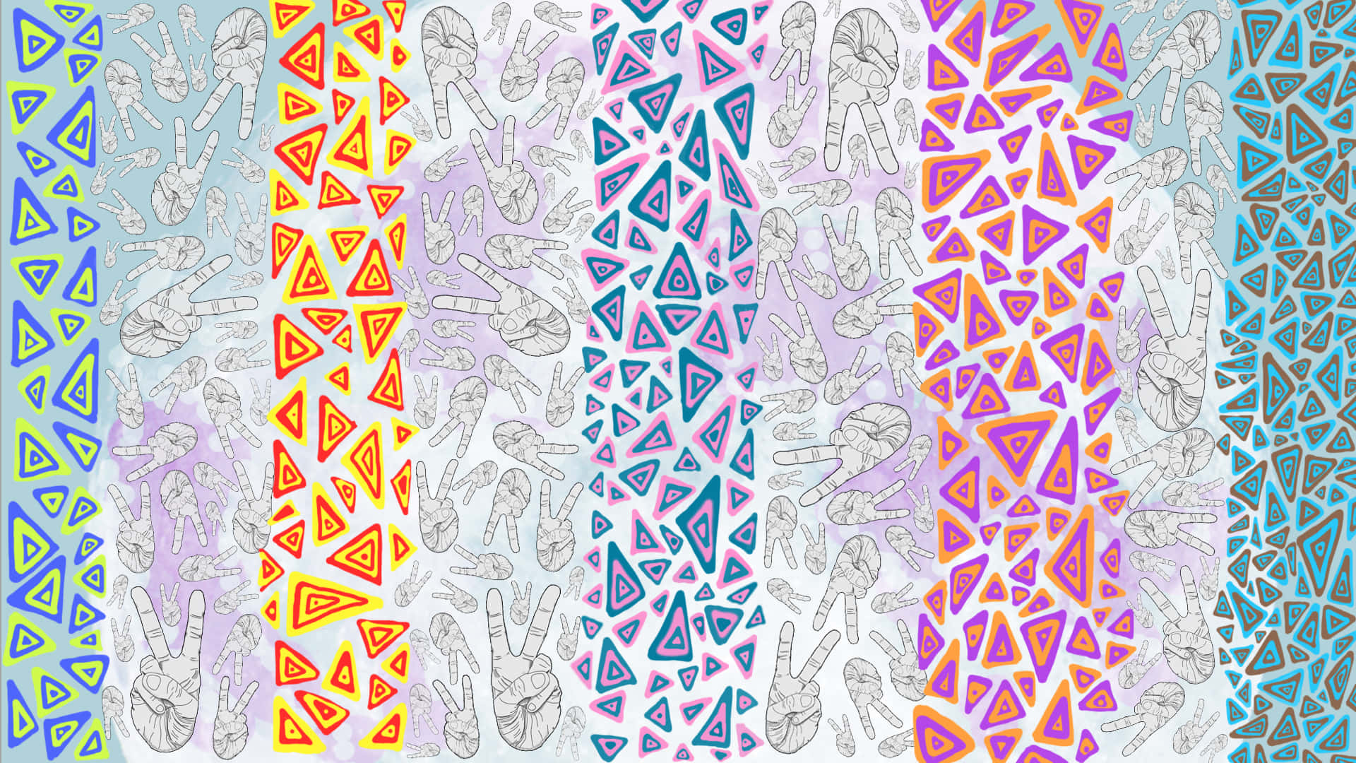 A Vibrant Tumblr Pattern Wallpaper For Your Desktop. Background