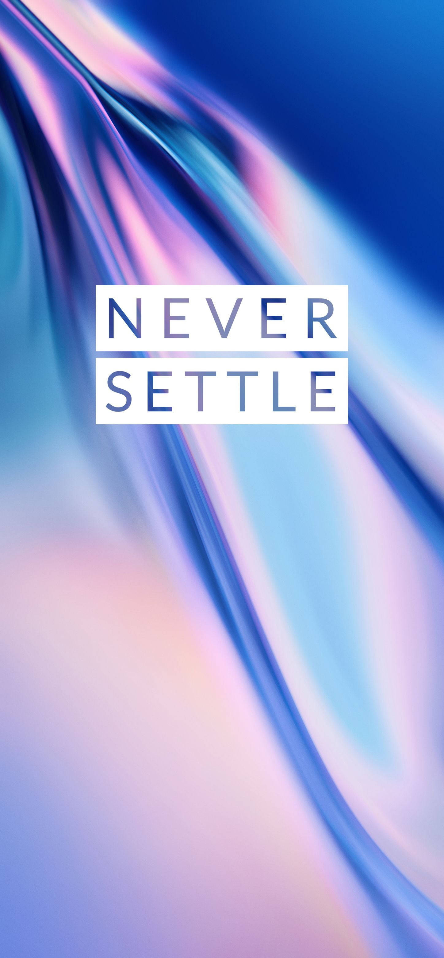 A Vibrant Vision Of Style - Oneplus 7 Pro In Nebula Blue Background