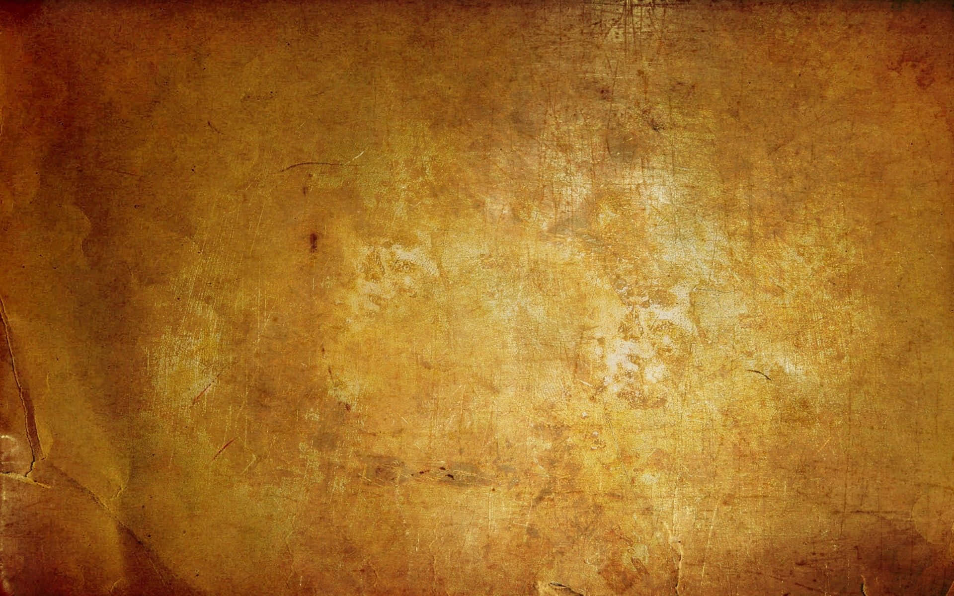 A Vibrantly Textured Yellow Grunge Background Background