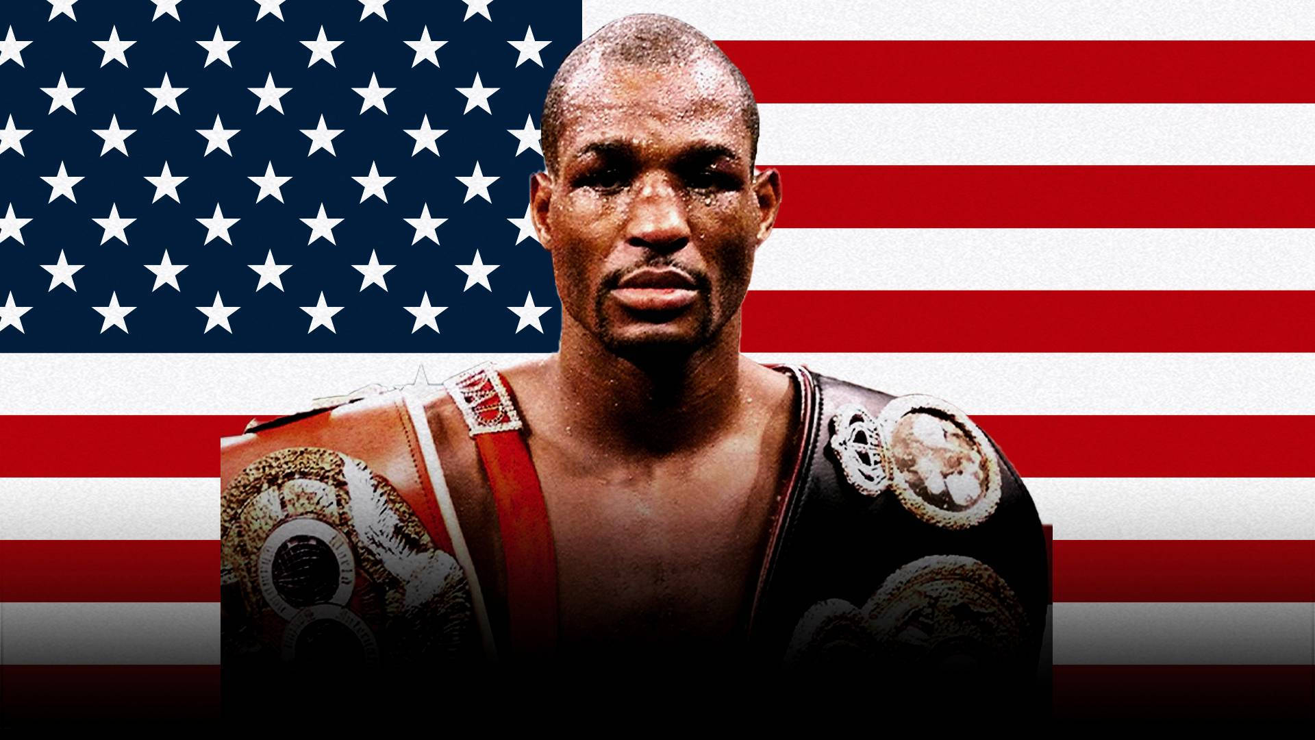 A Victorious Moment Of Bernard Hopkins Background