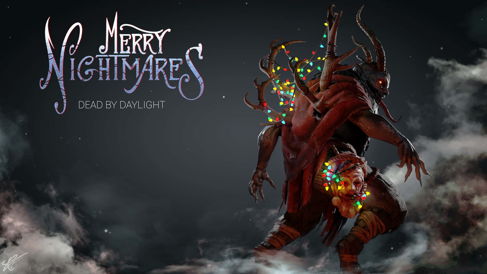 A View Of Krampus, The Bringer Of Holiday Fear Background