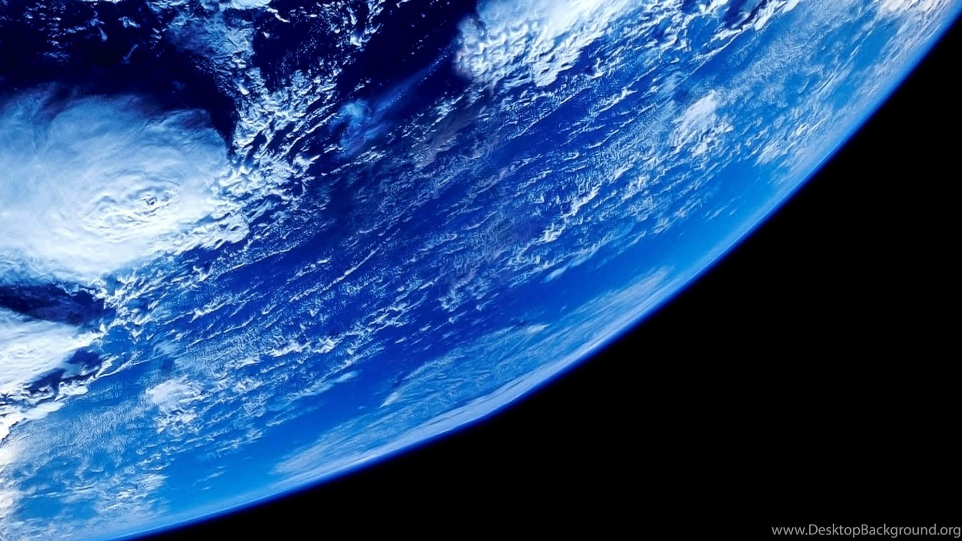A View Of The Earth From Space Background