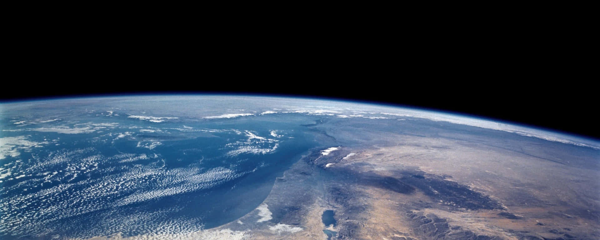 A View Of The Earth From Space Background