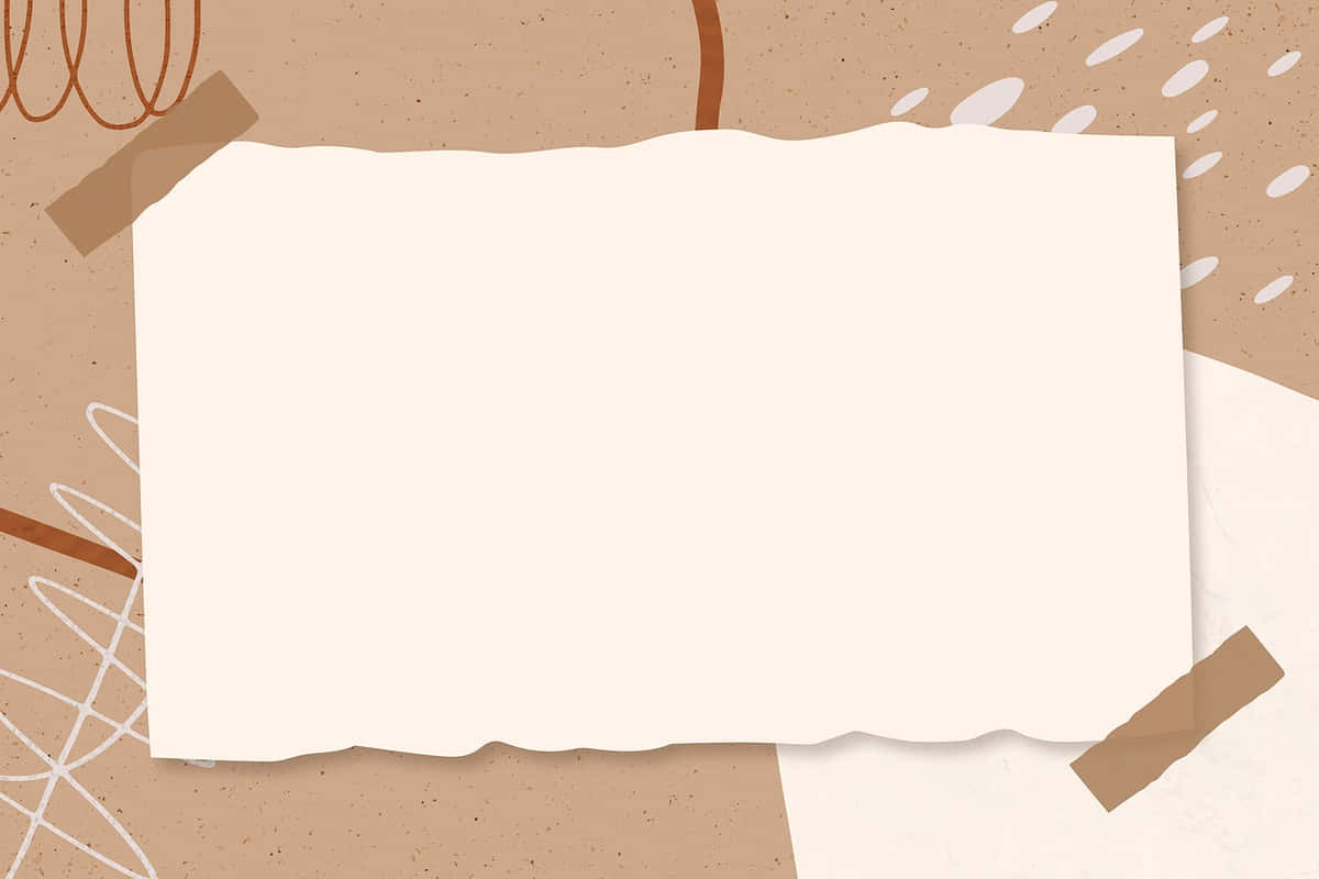 A View Of The Majestic Brown And White Landscape. Background