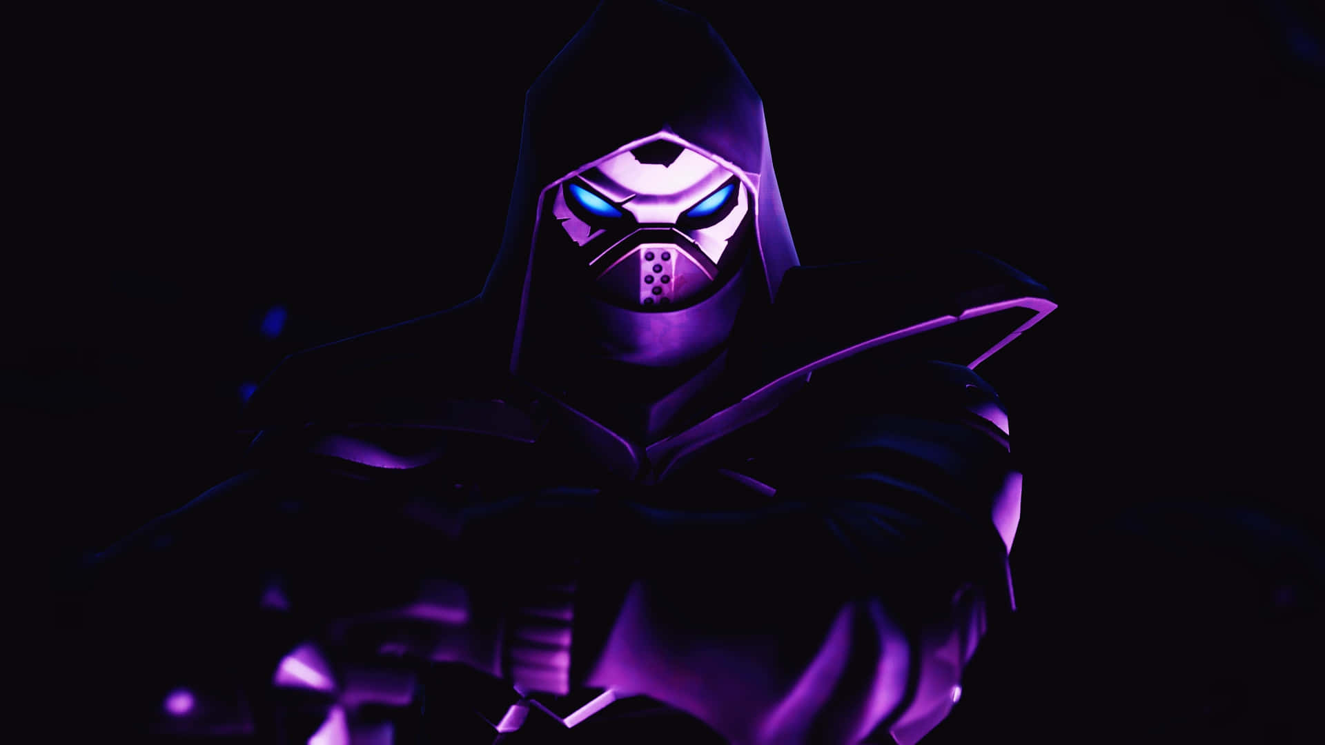A View Of The Raven Skin From Fortnite Background