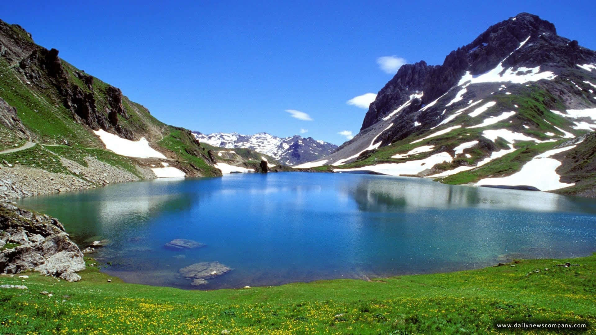 A View Of The Stunning Nature Landscape. Background