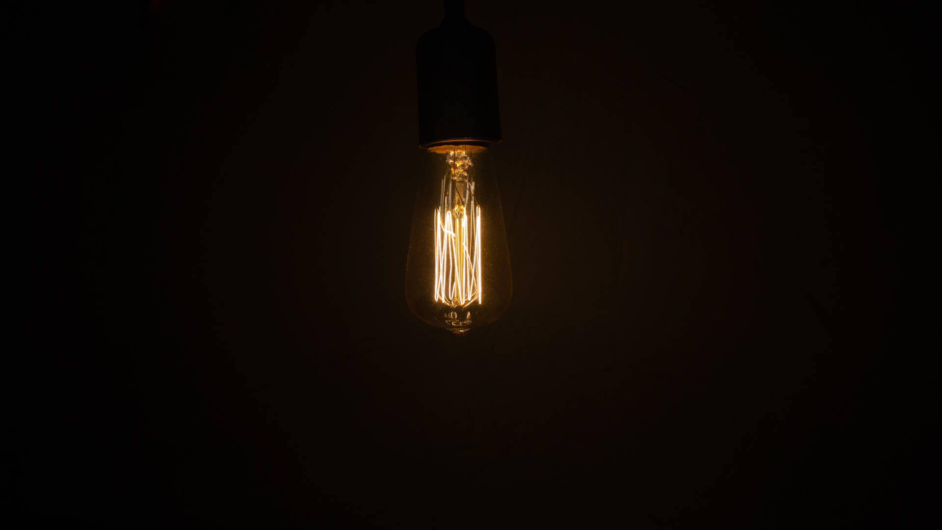 A Vintage Light Bulb To Help You Dim The Lights With Style. Background