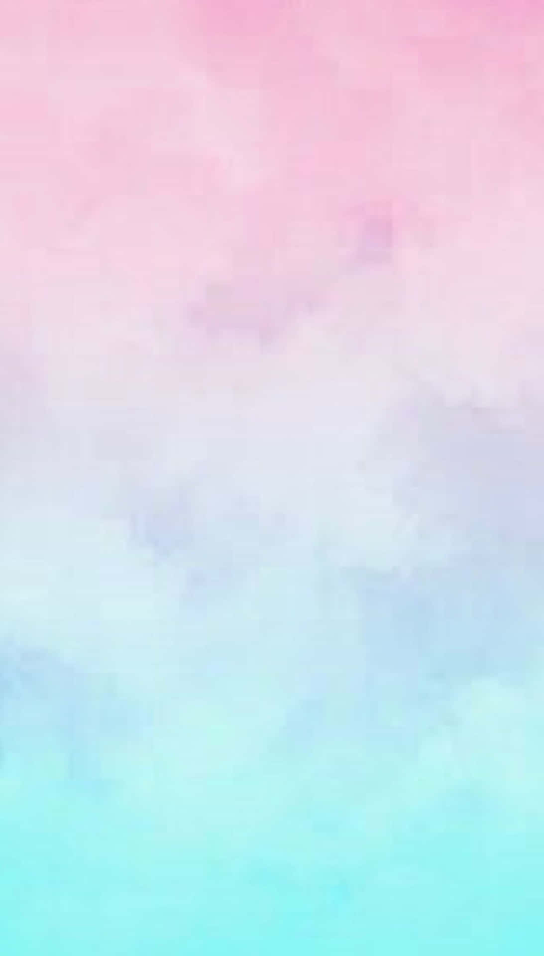 A Watercolor Background With Blue And Pink Clouds Background