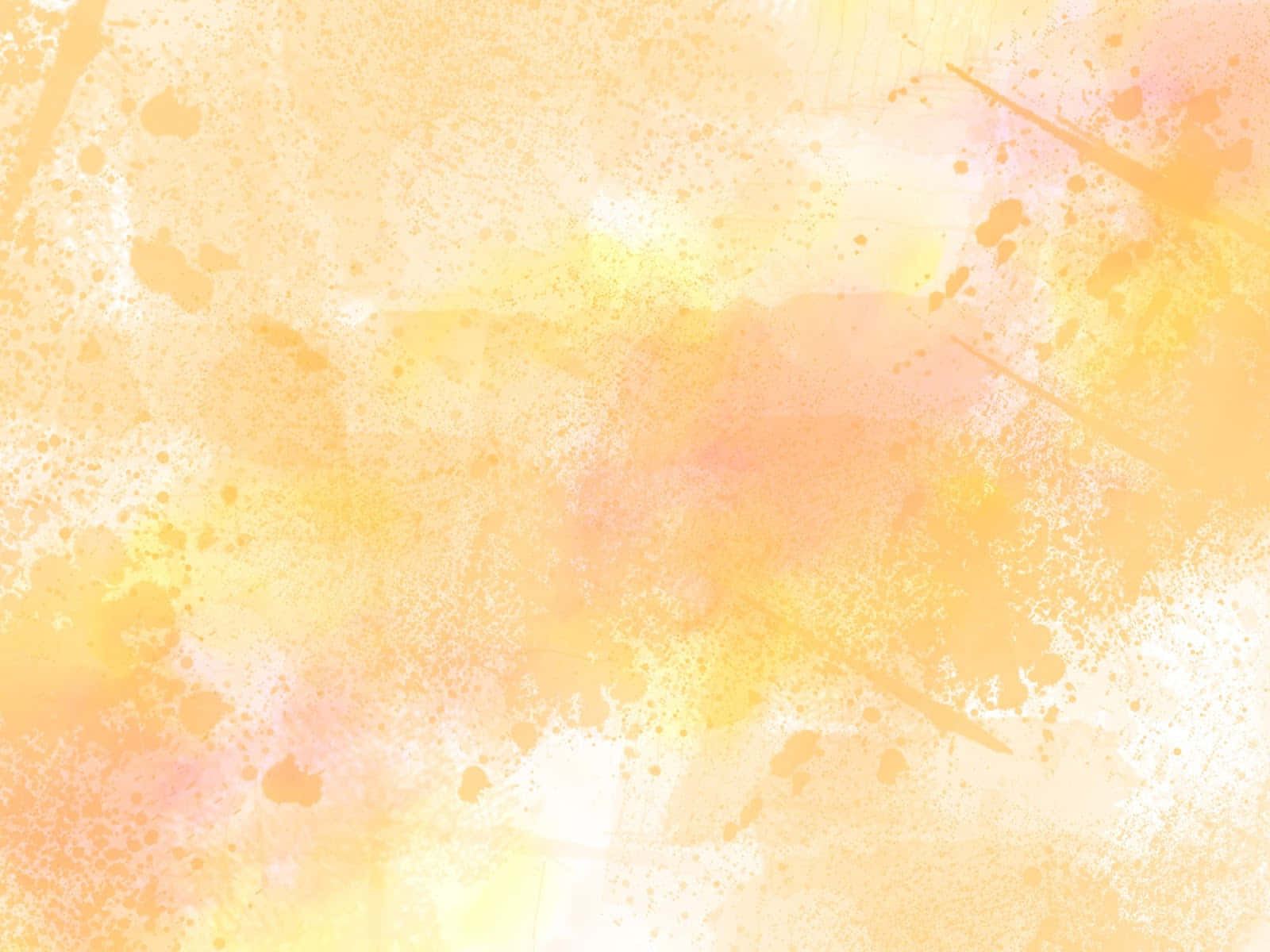 A Watercolor Background With Yellow And Orange Paint Background