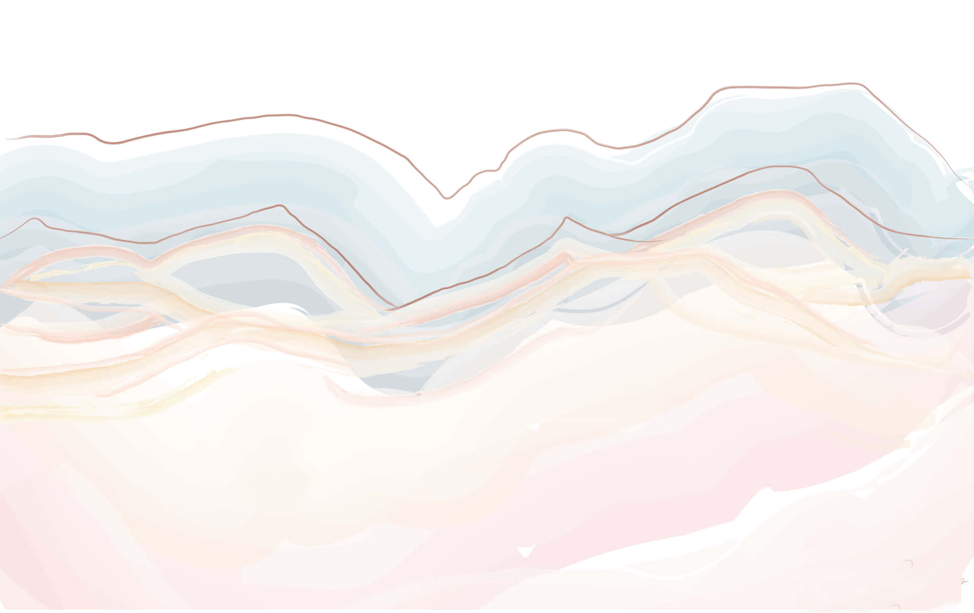 A Watercolor Painting Of A Wave Background