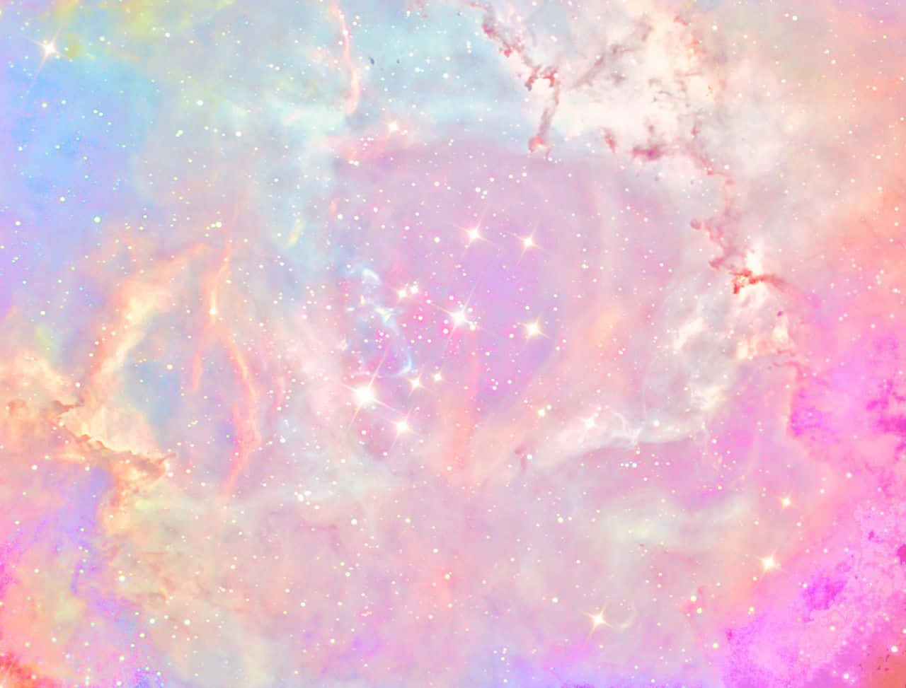 A Whimsical View Of The Stars Background