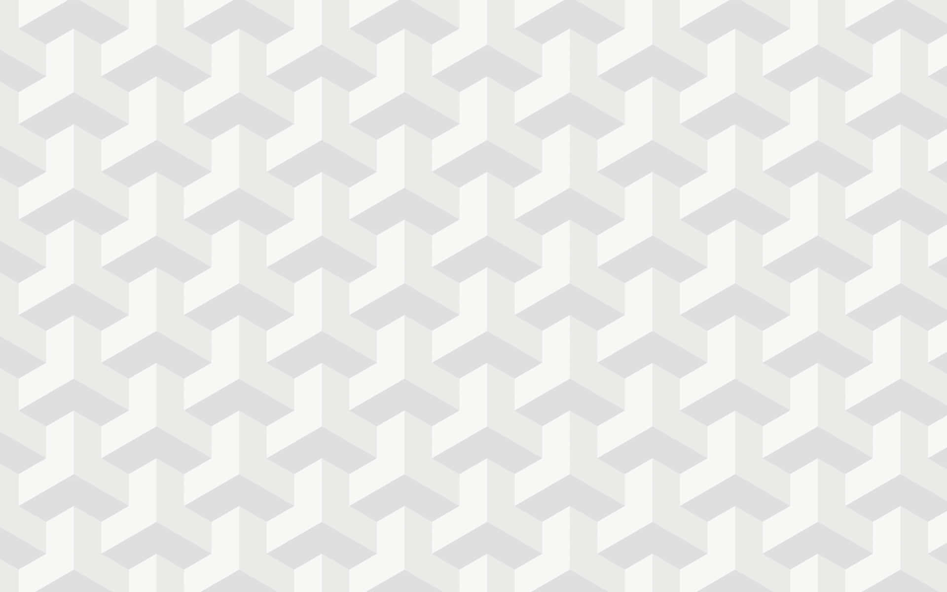 A White And Gray Geometric Pattern Wallpaper