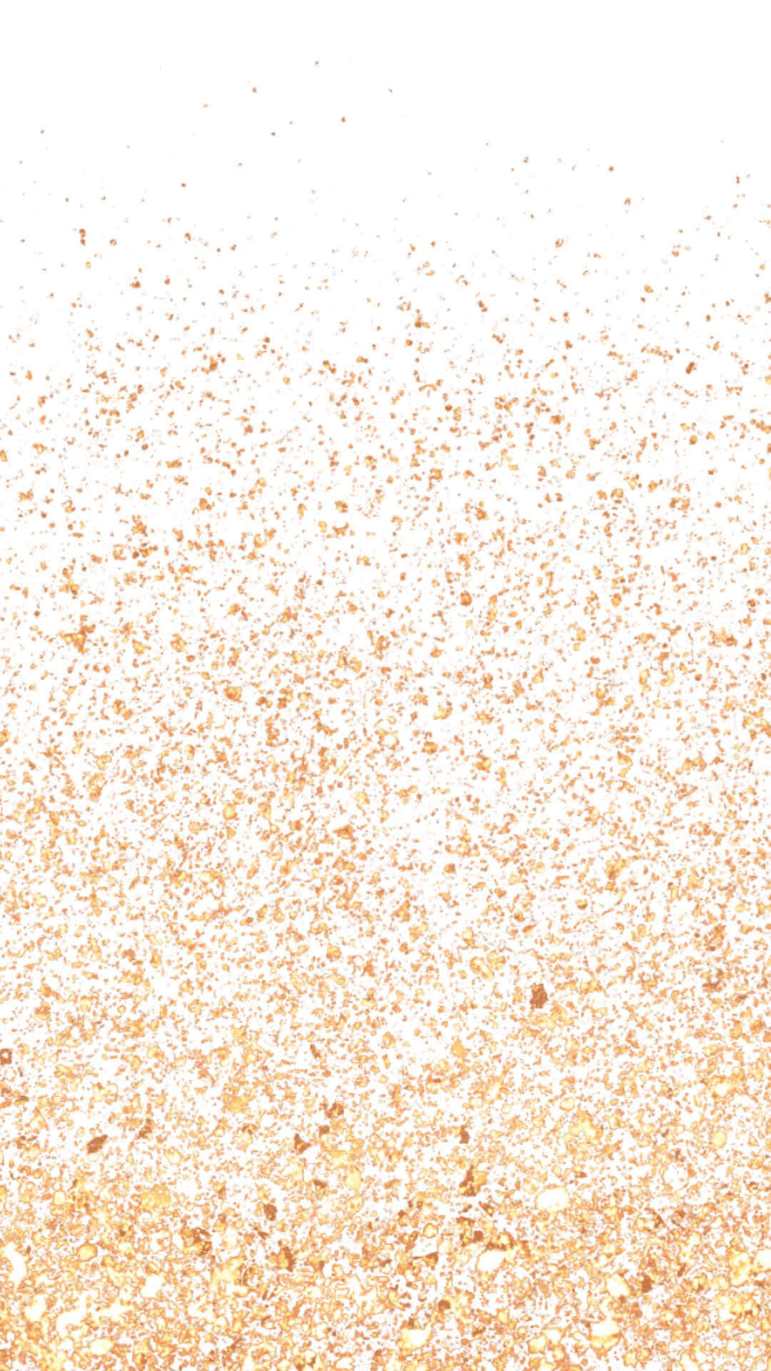 A White Background With Gold Glitter Splatters Background