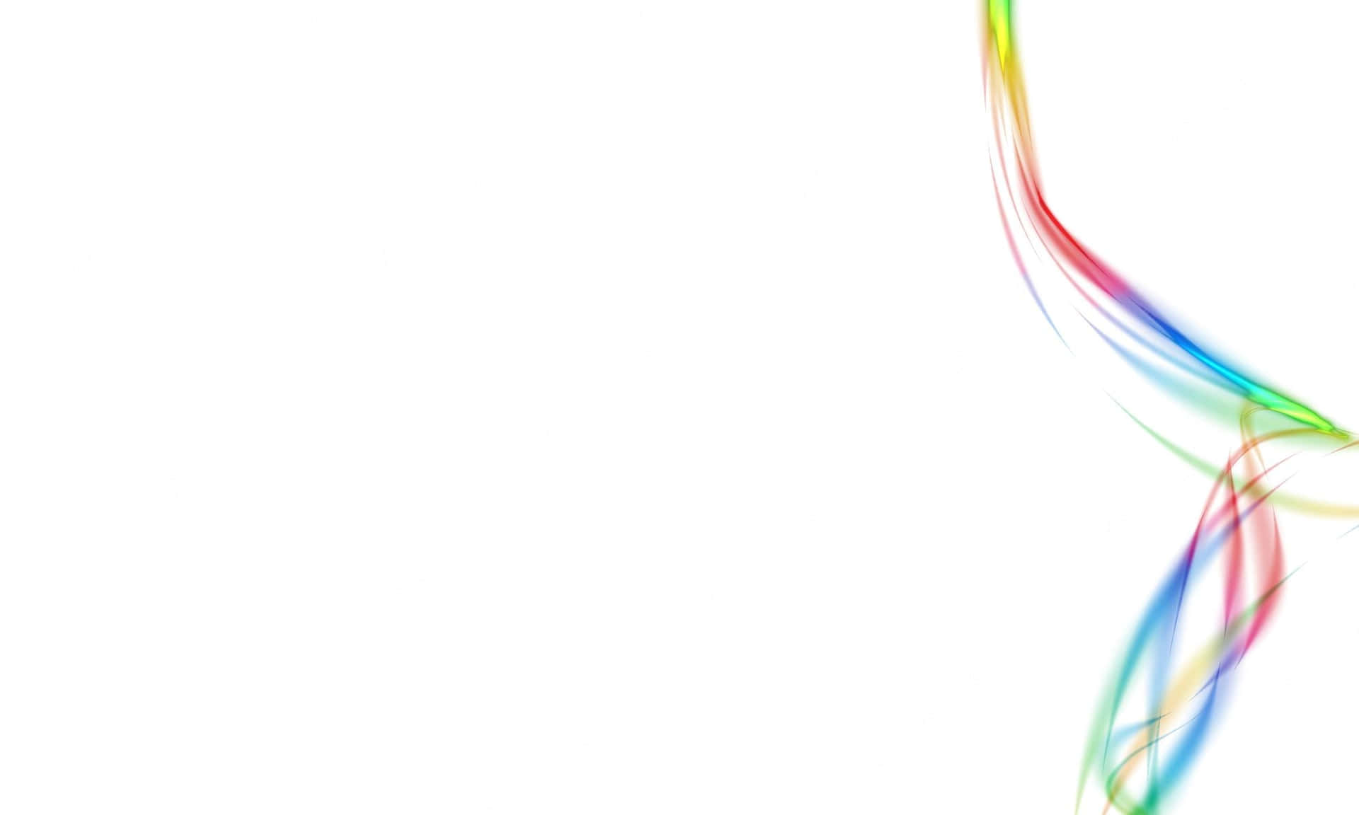 A 'white Rainbow' Of Wonder And Awe Background