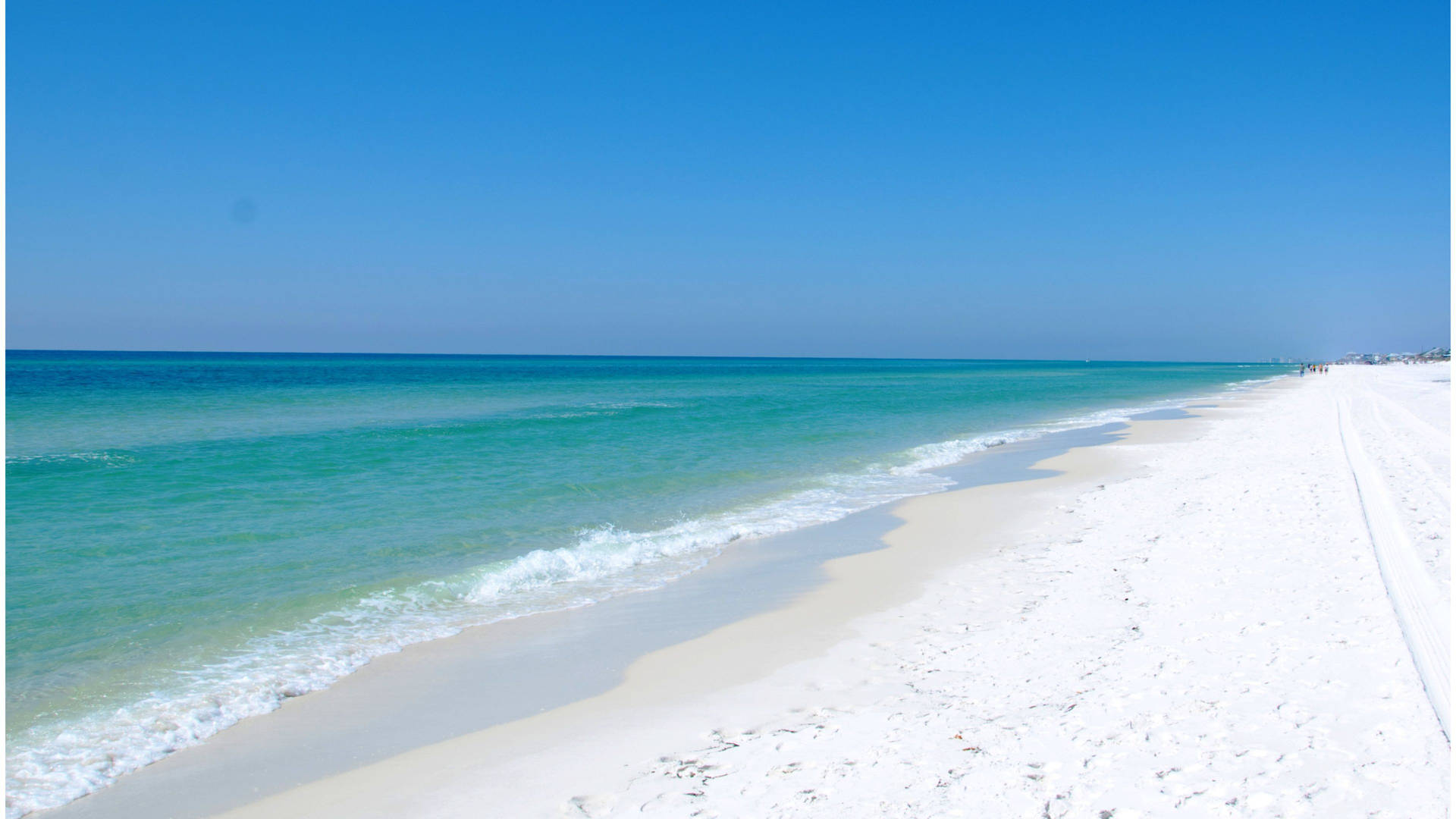 A White Sandy Beach