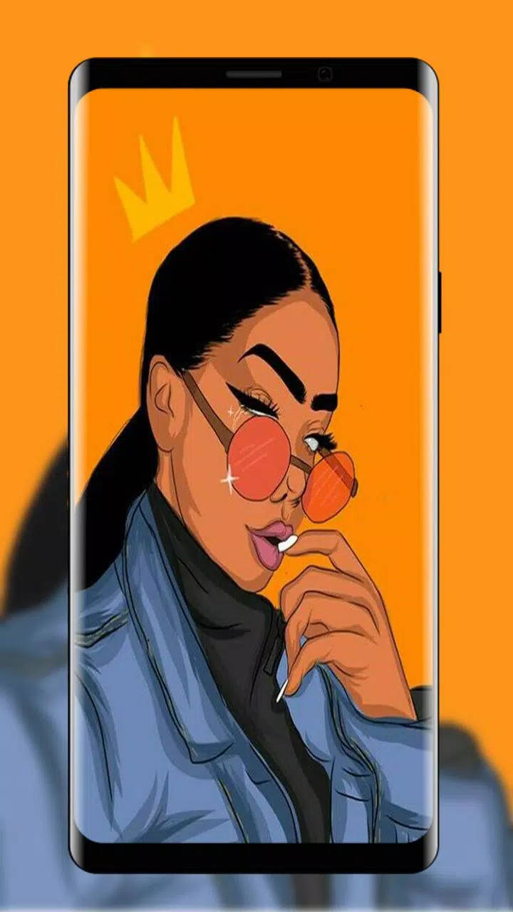 A Woman In Glasses Is Smoking On A Phone Background