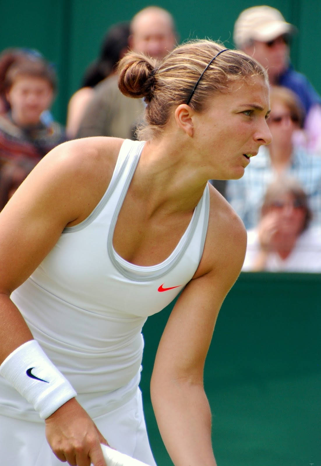 A Woman Playing Tennis