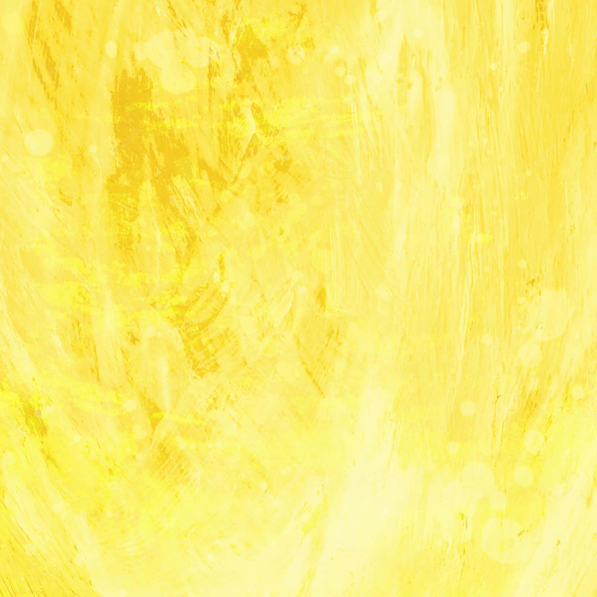 A Yellow Abstract Painting With A Swirl Of Paint Background