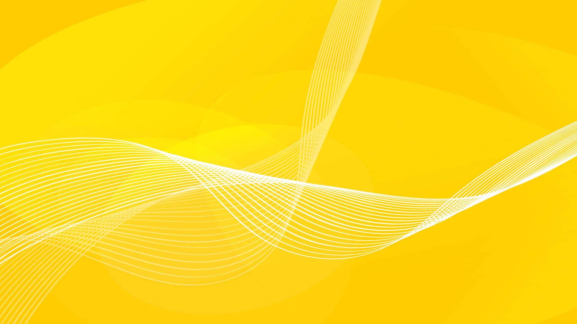 A Yellow Background With A Wave Pattern Background