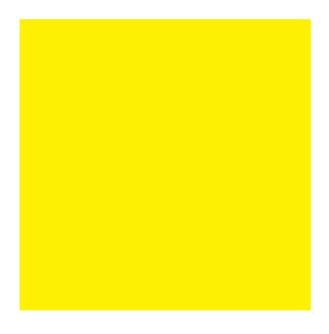 A Yellow Square On A White Background Background