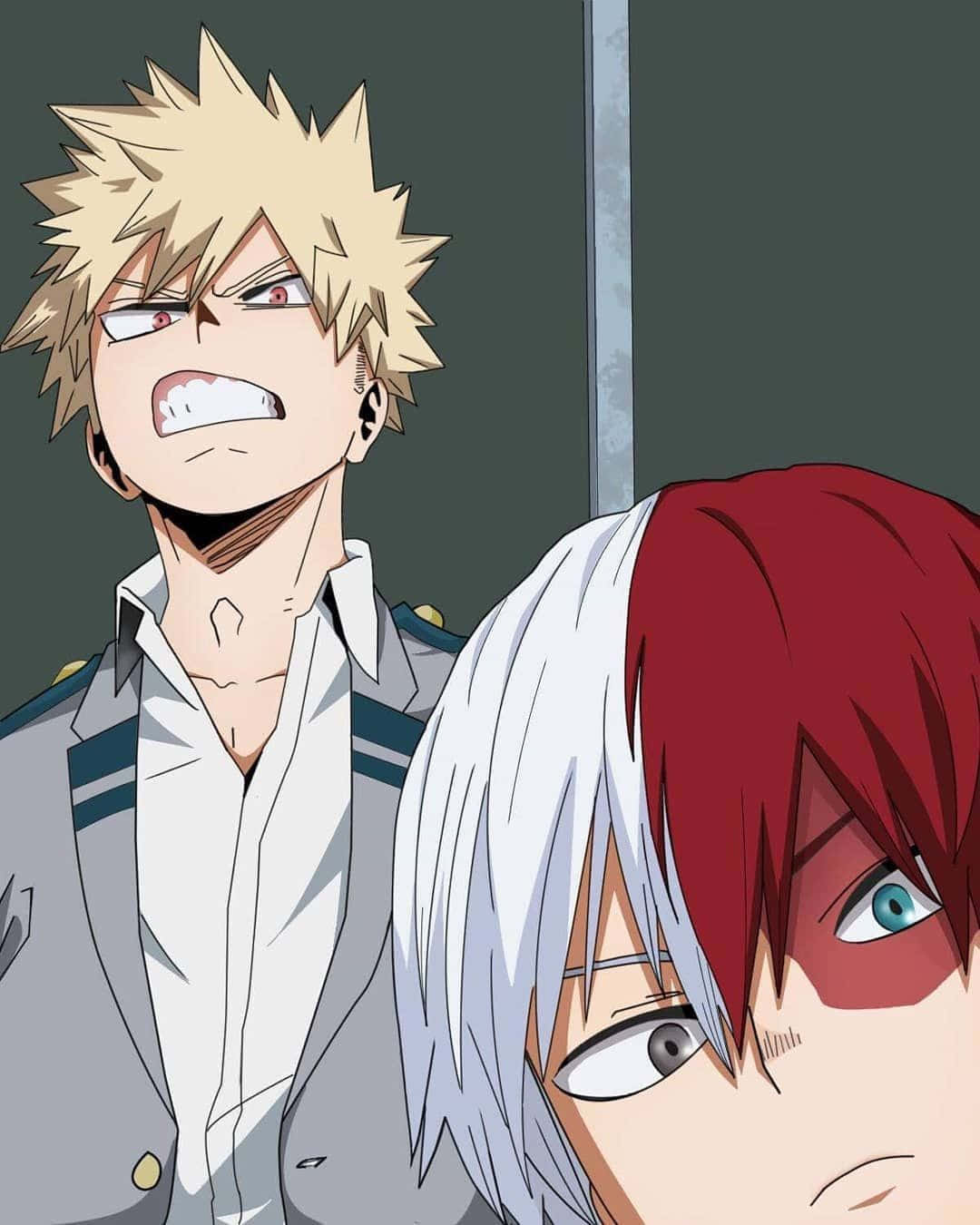 A Young Adult Exploring The Possibilities Of Todobaku Background