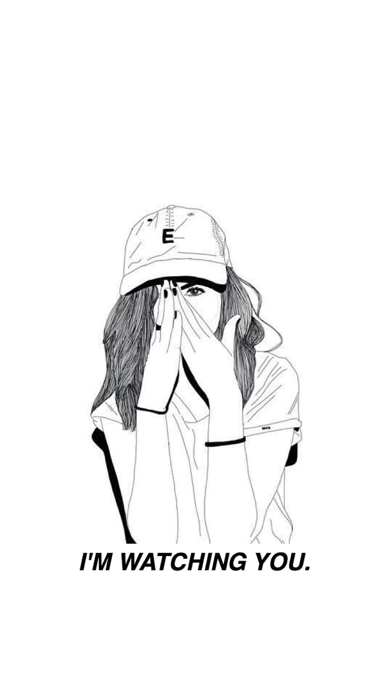 A Young Girl Showcasing Her Artistic Talent, Drawing With Markers. Background