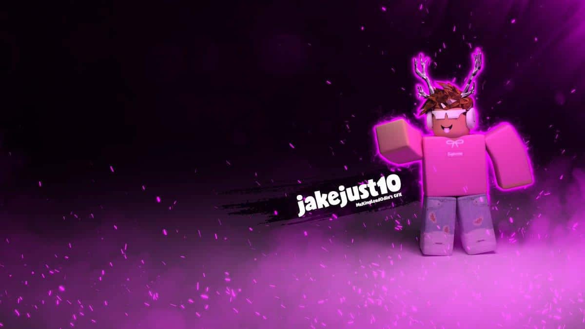 A Young Roblox Boy Exploring The Digital World Background