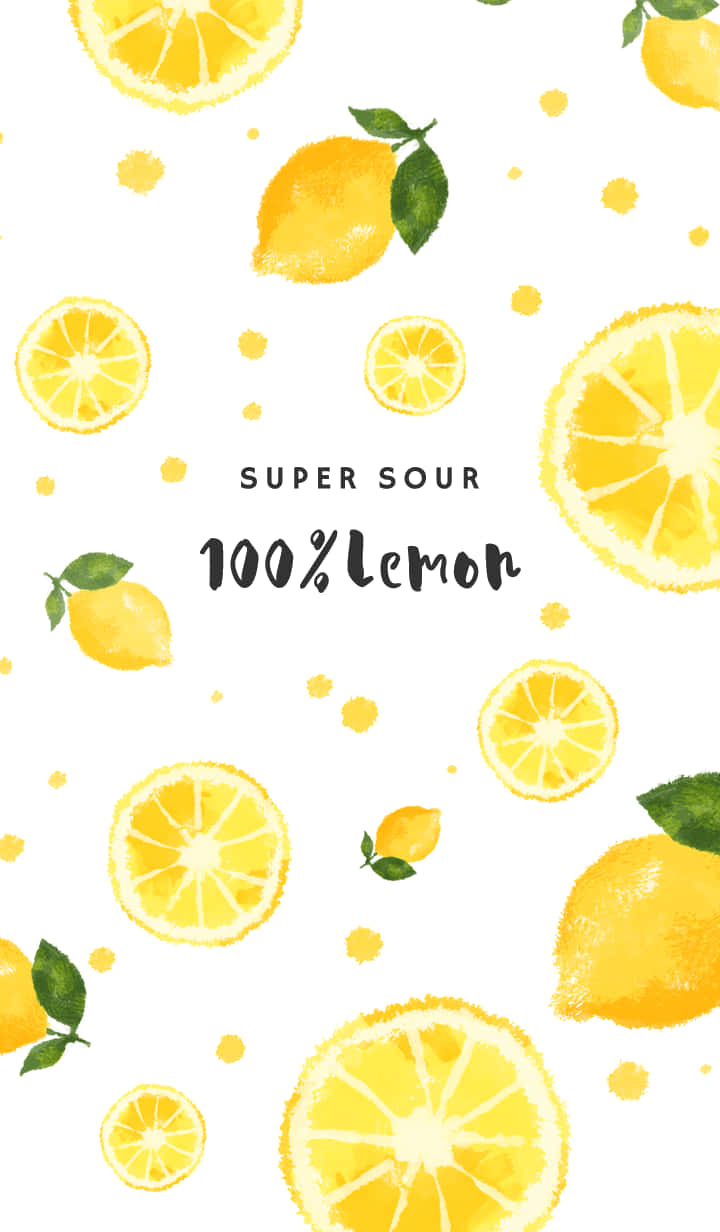 A Zesty Lemon To Brighten Up Your Day! Background